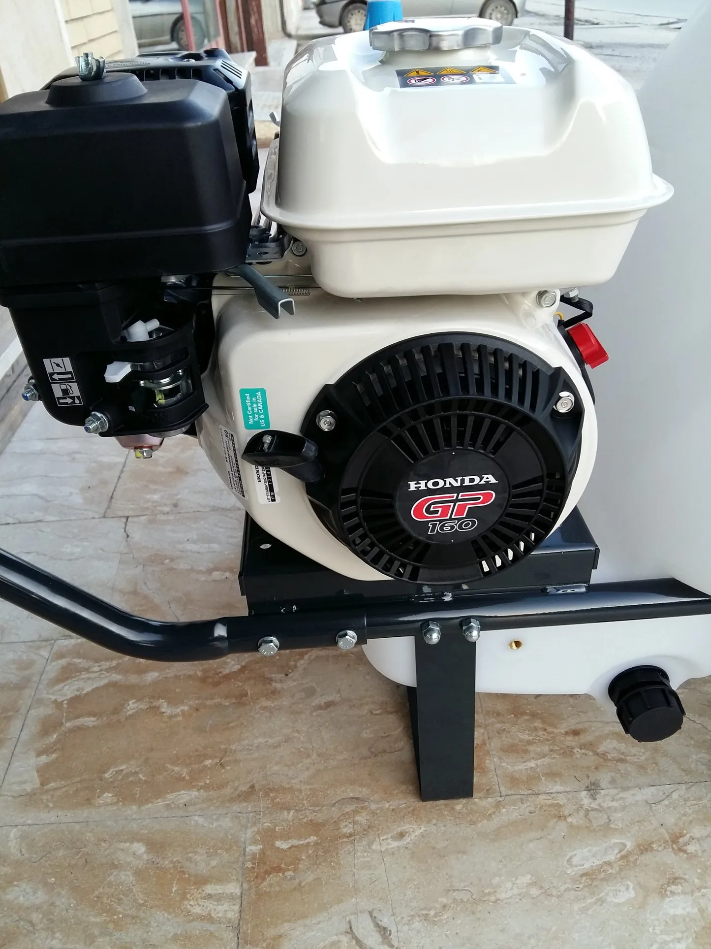 Pompa Irrorazione a Scoppio CON CARRIOLA LT. 120 MOTOPOMPA MC25 + AVVO