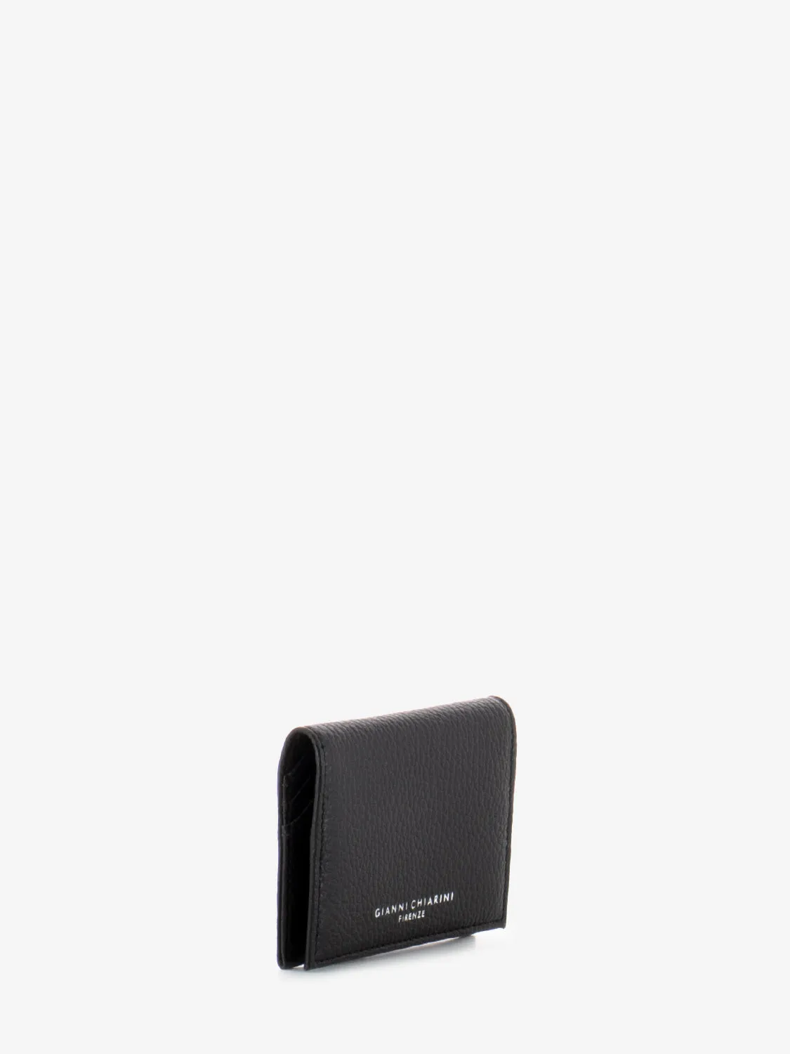 Portatessere in pelle dollaro nero