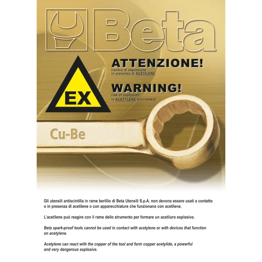 Prolunghe con attacchi quadri maschio e femmina 3/4" antiscintilla - Beta 926BA/22