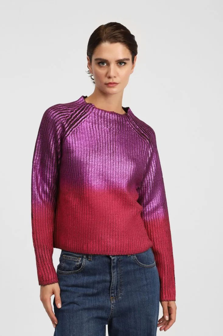  Pullover with long sleeves colorful    