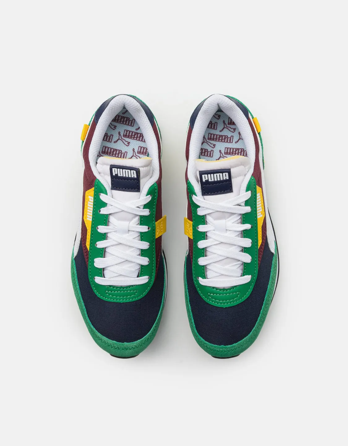 Puma Rider Multicolor Verde Bordeaux Bianca 2021