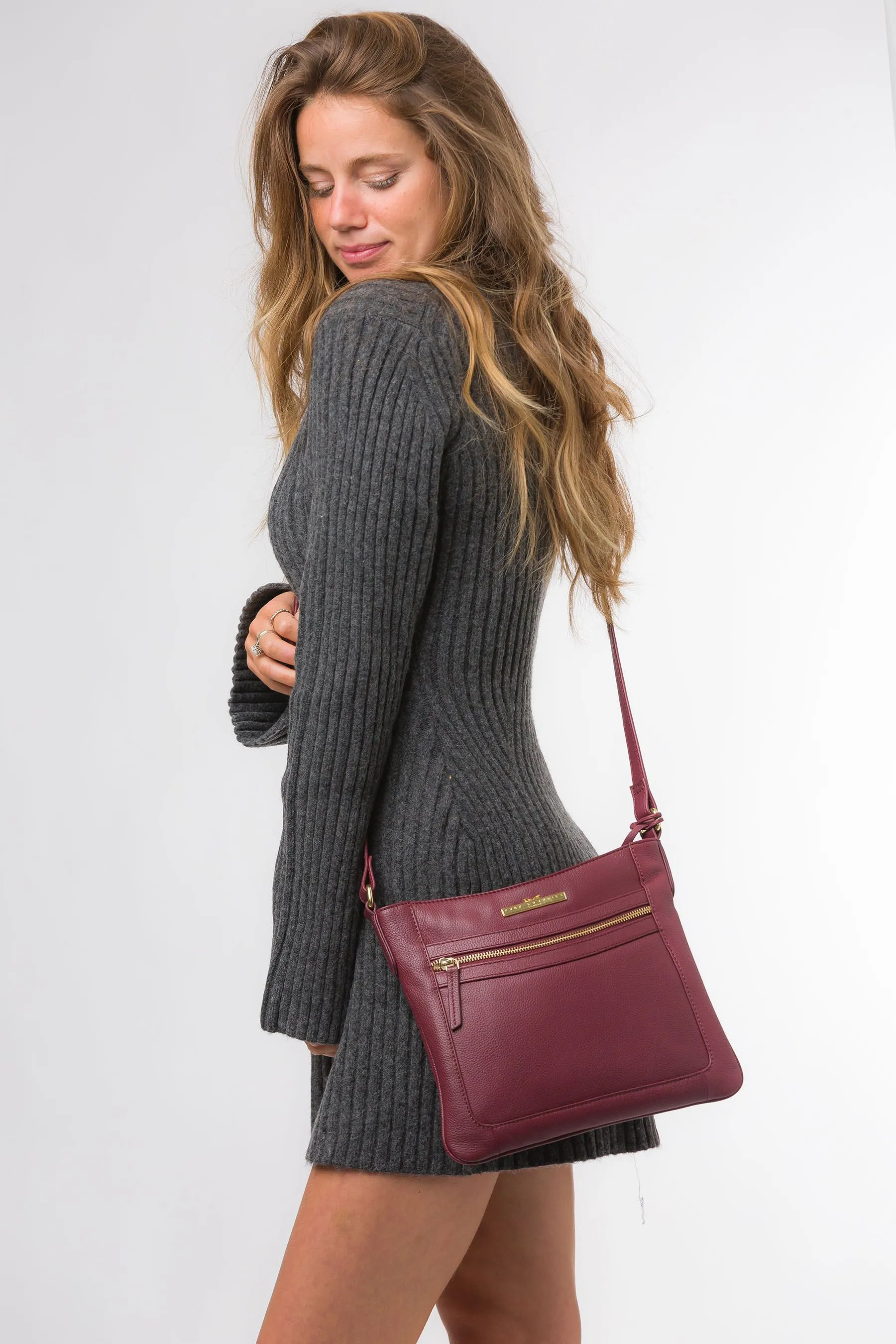 Pure Luxuries London - Lewes - Borsa a tracolla in pelle