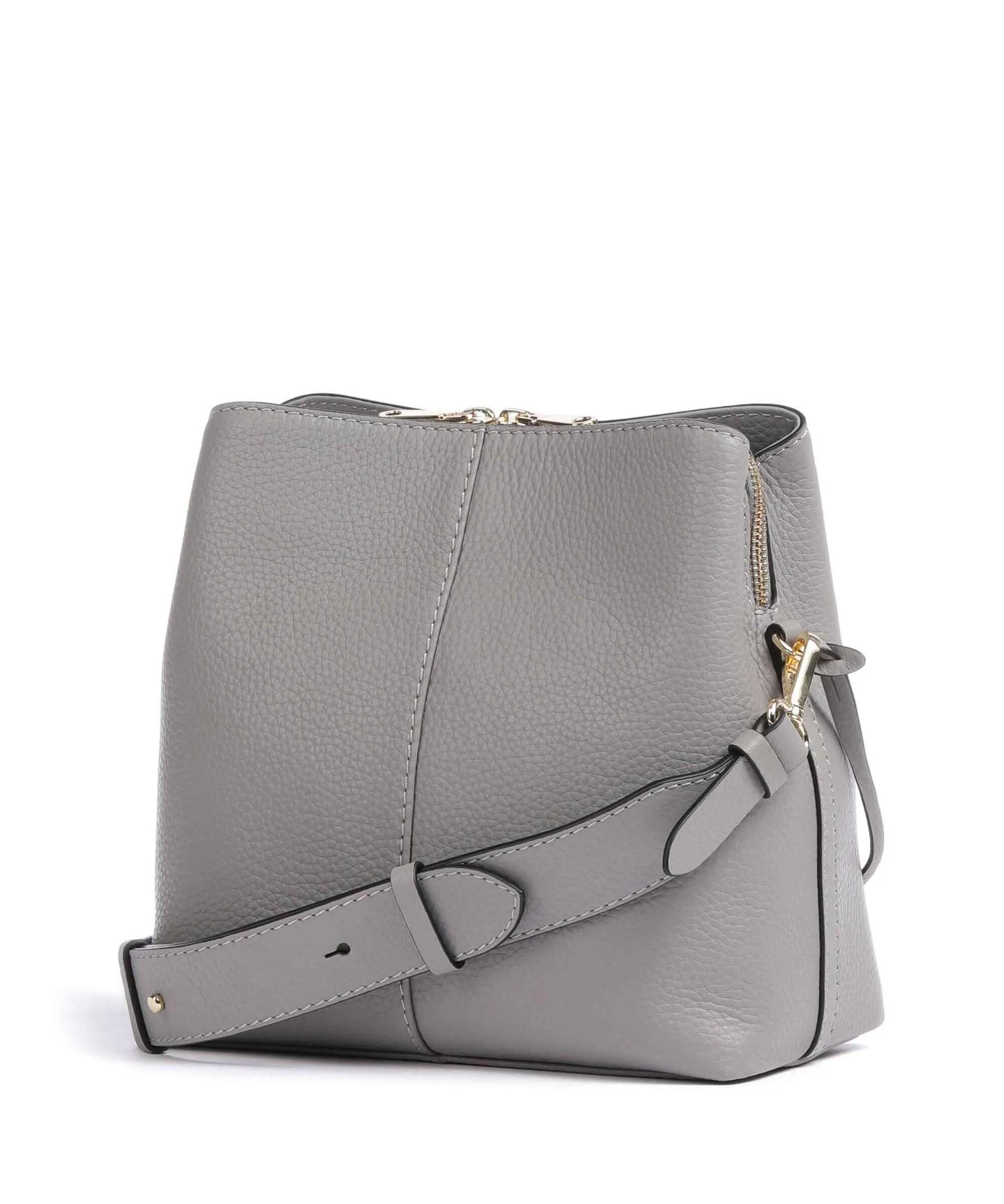  Radley London Dukes Place Borsa a tracolla pelle di vacchetta grana grigio  