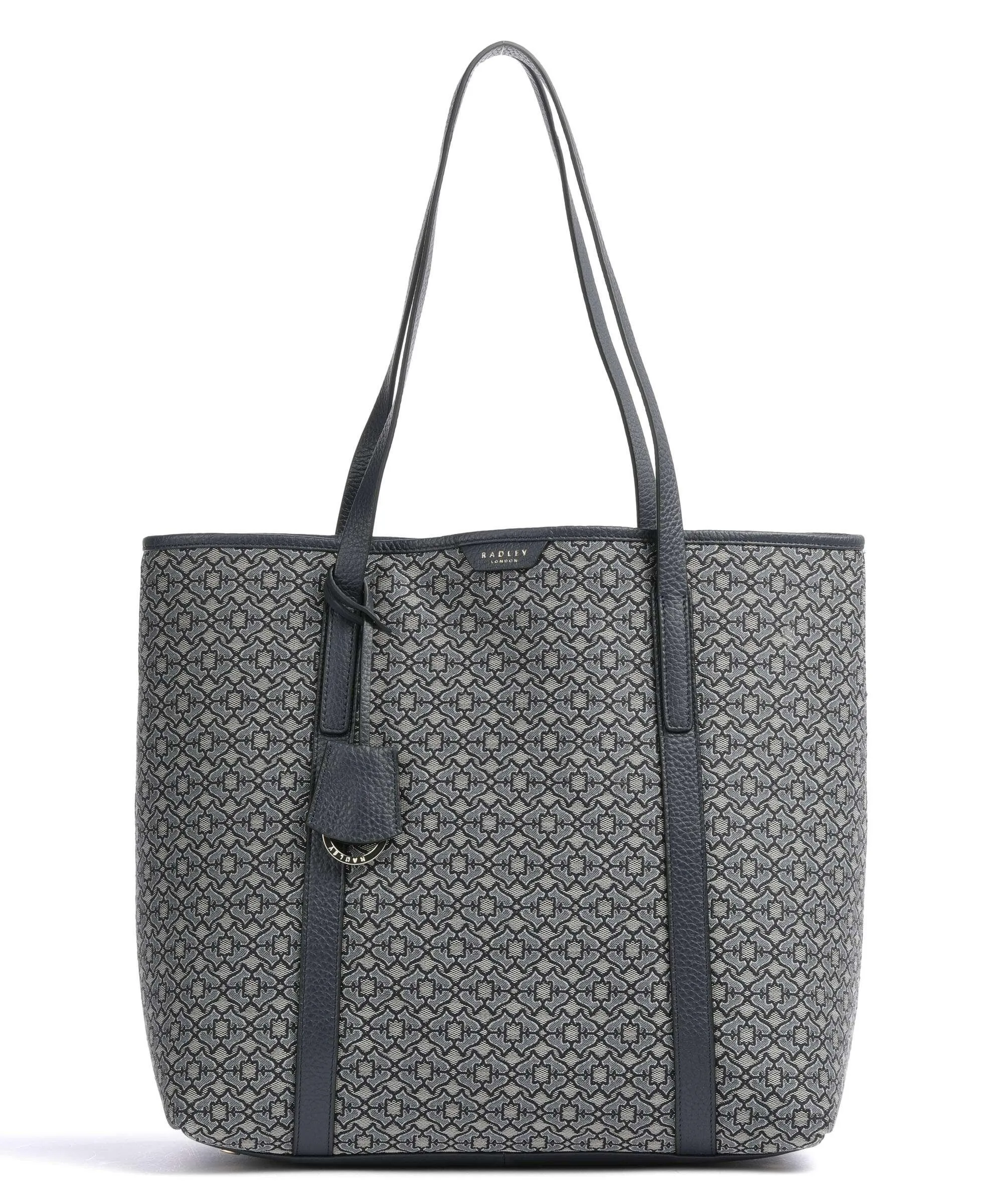  Radley London Museum Street Heirloom Borsa shopper cotone, poliestere blu/grigio  