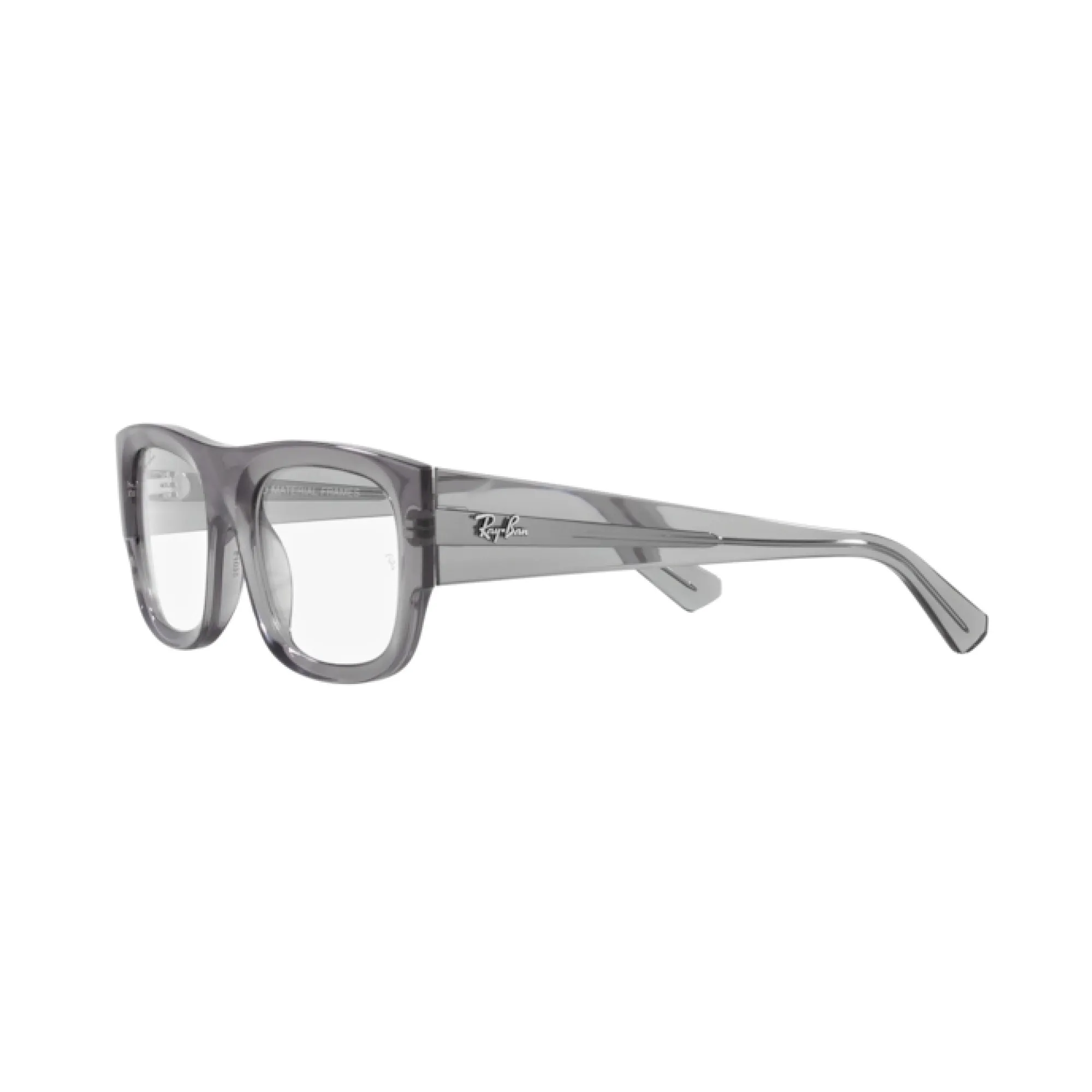   Ray-ban RX 7218 Kristin 8263 Grigio Trasparente | Occhiale Da Vista Unisex 