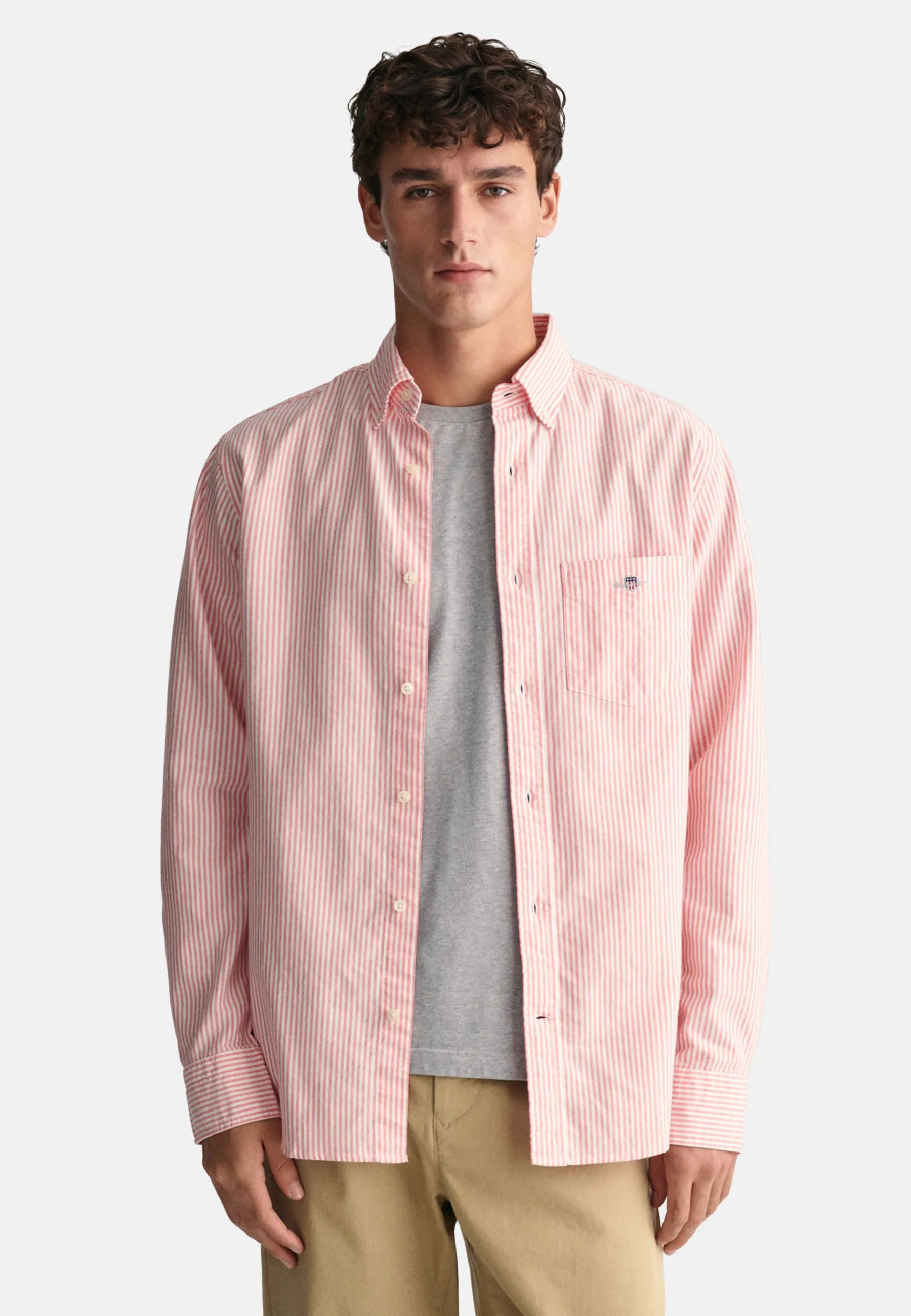 REG OXFORD BANKER STRIPE  - Camicia