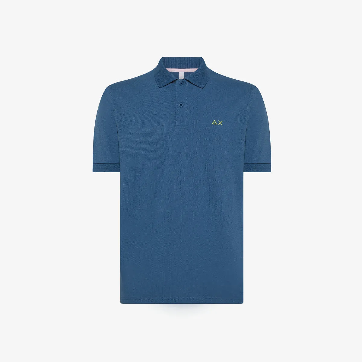 Regular Fit Polo with Logo / Sky Blue