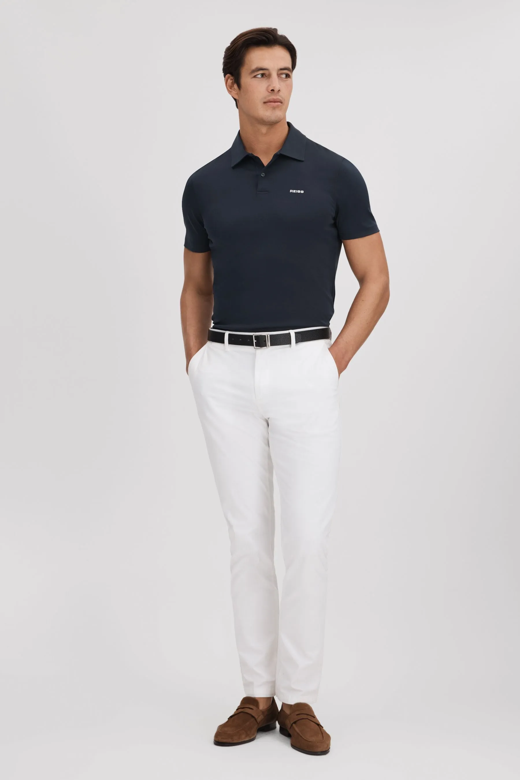Reiss Owens - Vestibilità attillata / Slim - Polo in cotone    