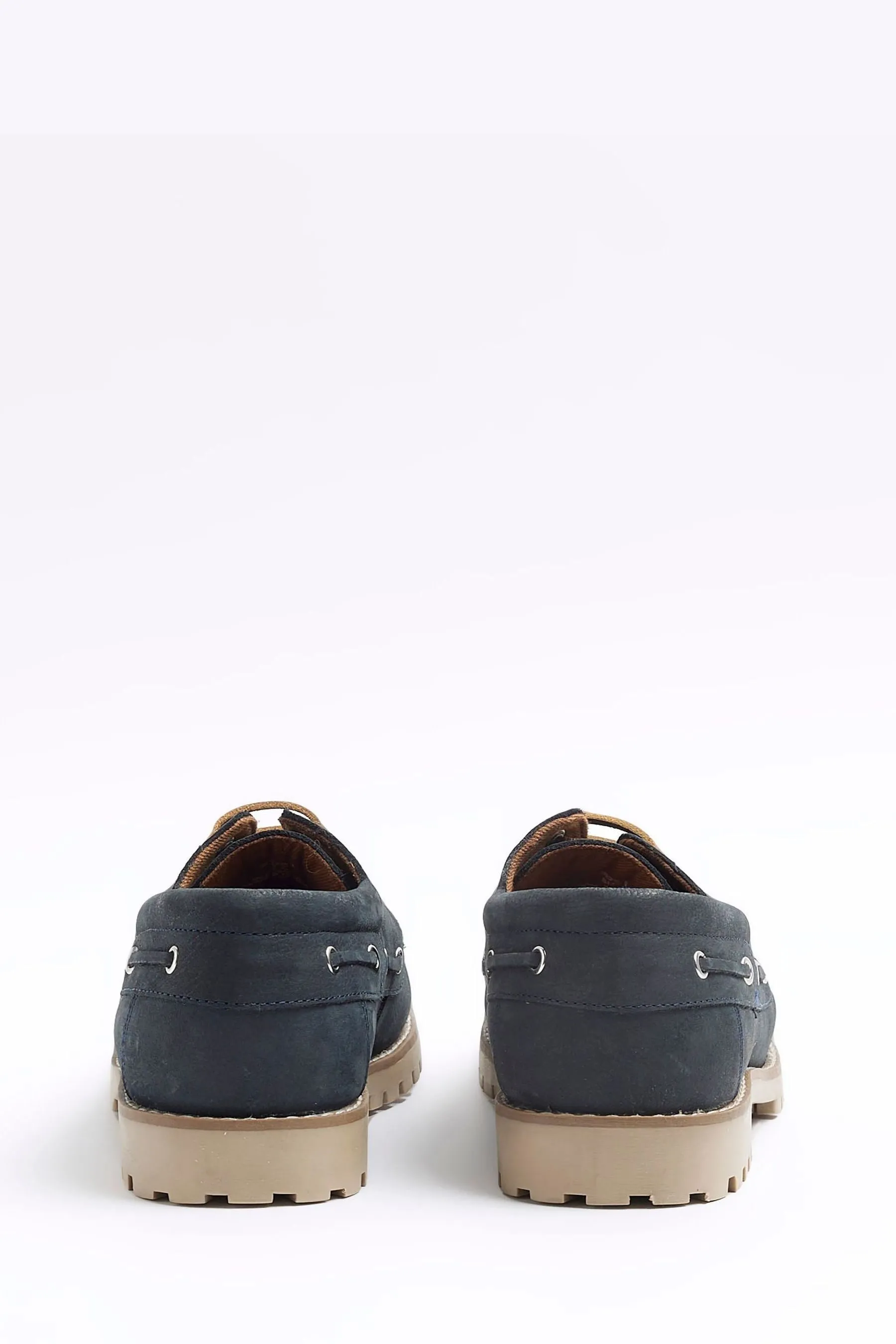 River Island - Scarpe da barca in pelle