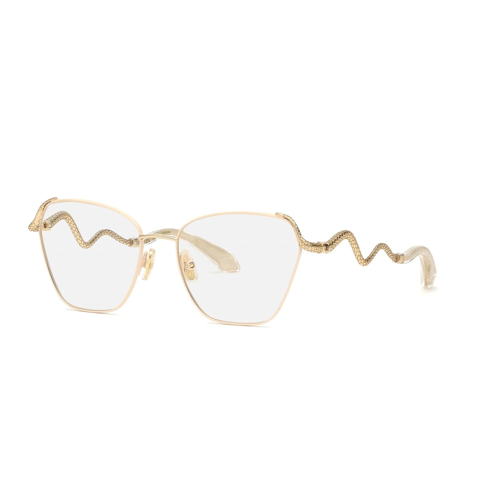   Roberto Cavalli VRC021M - 0492 Oro Chiaro | Occhiale Da Vista Donna 