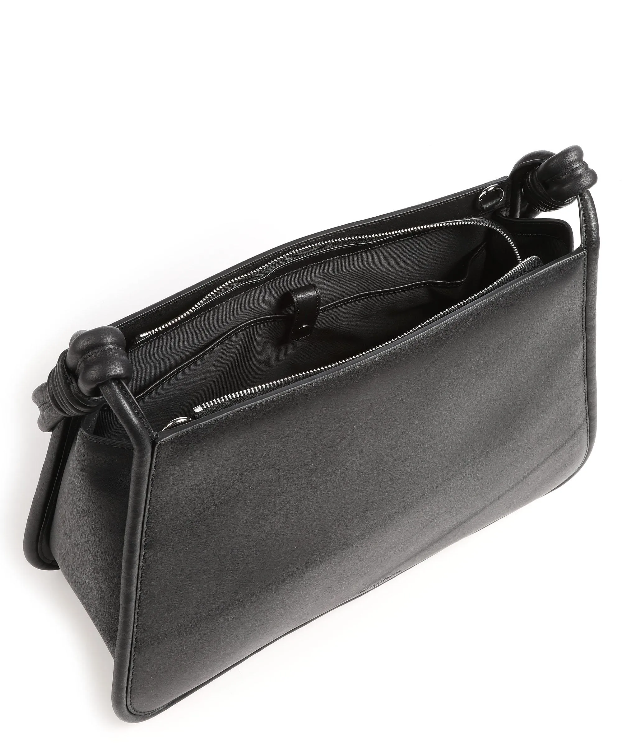  Royal RepubliQ Charm Borsa shopper 13″ pelle di vacchetta finemente grana nero  