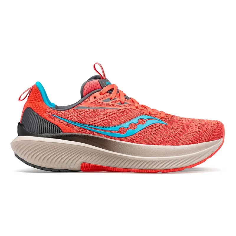 Saucony Echelon 9 Rosso Blu - Scarpe Running Donna