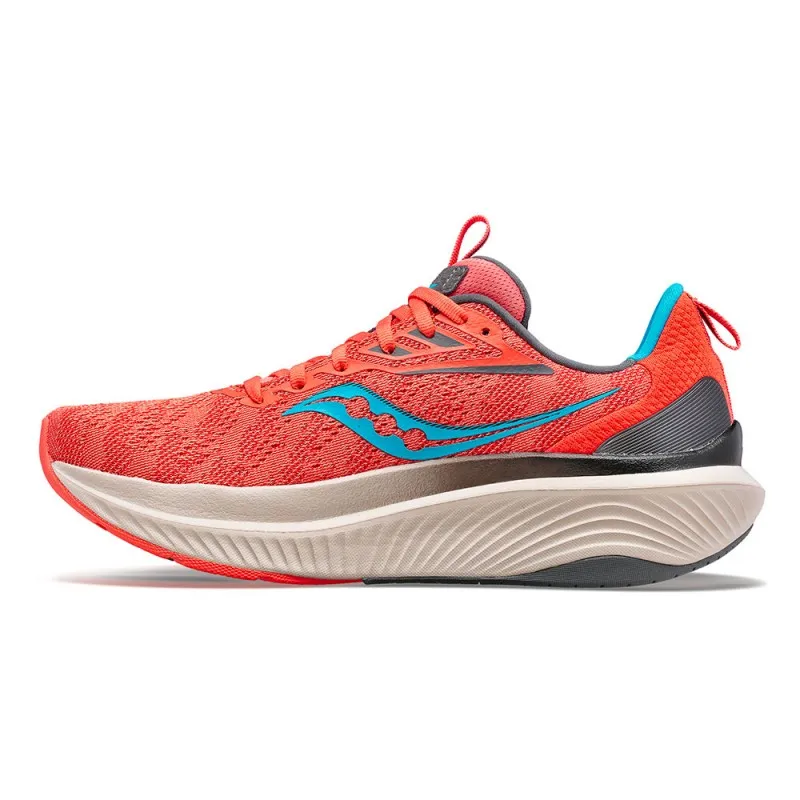 Saucony Echelon 9 Rosso Blu - Scarpe Running Donna