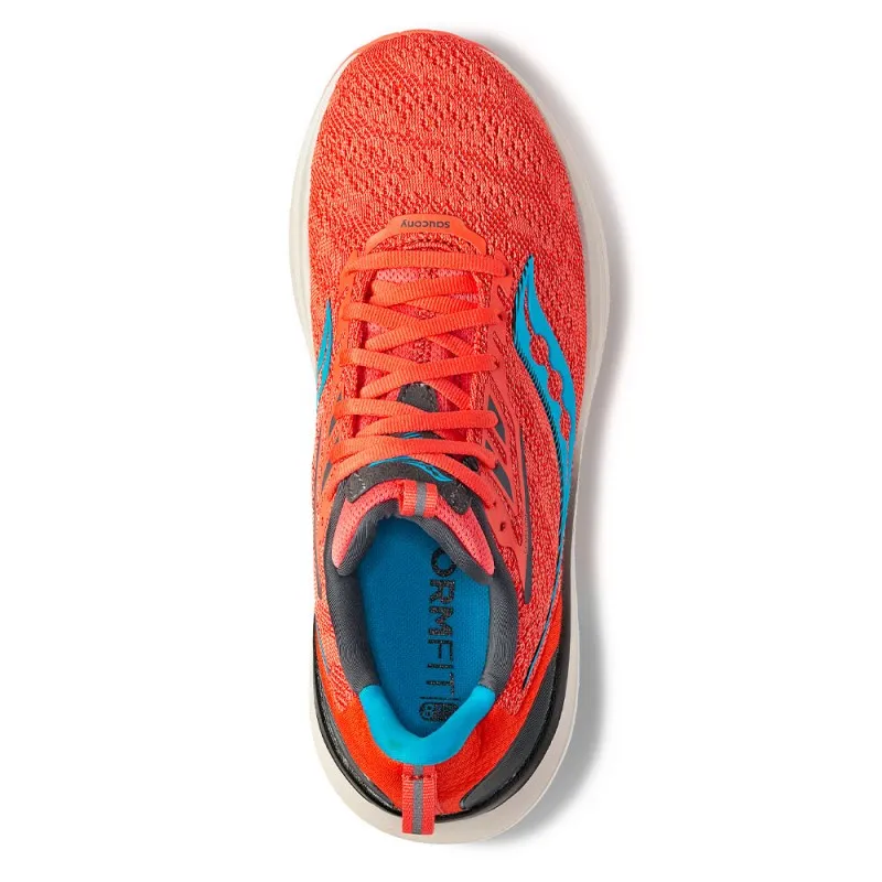 Saucony Echelon 9 Rosso Blu - Scarpe Running Donna