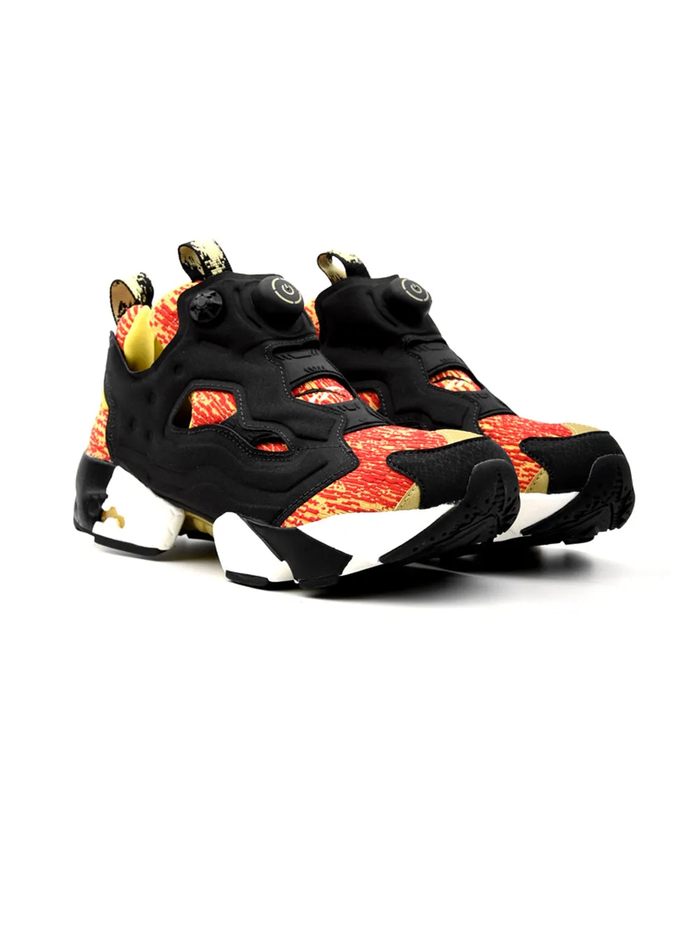 Scarpa bassa Running Donna Instapump Fury Og Nero e arancione