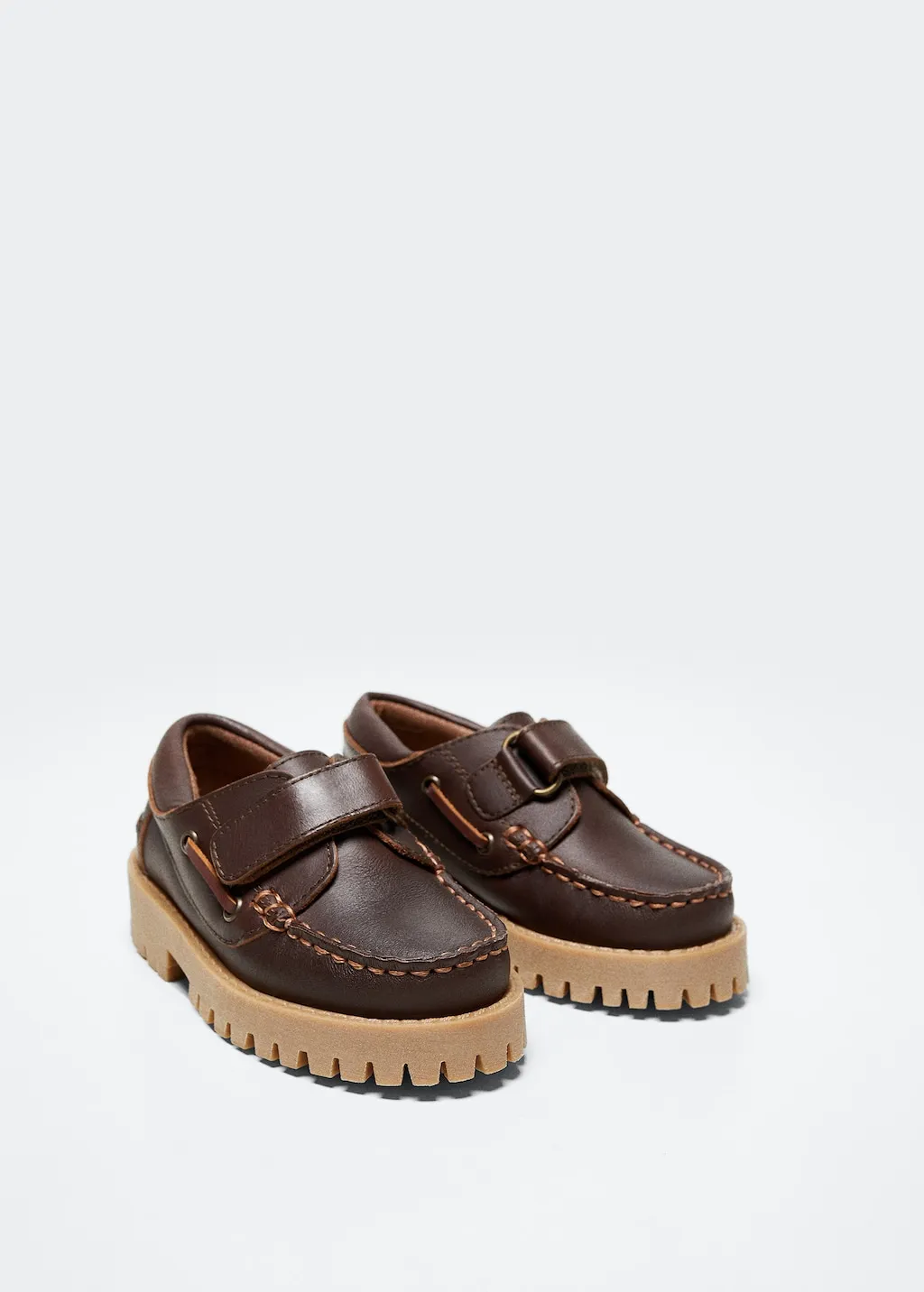 Scarpe barca pelle