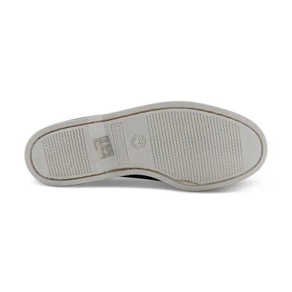 Scarpe da Barca in camoscio blu chiaro