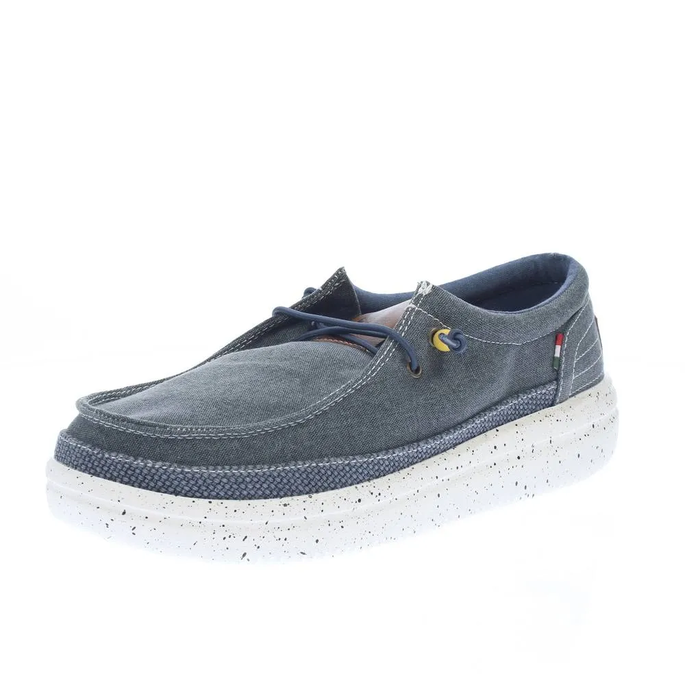 Scarpe da barca in tessuto