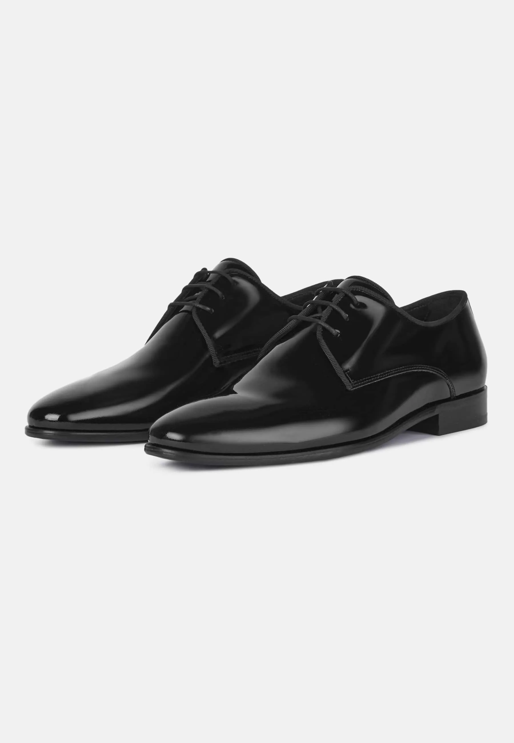 Scarpe Derby In Pelle