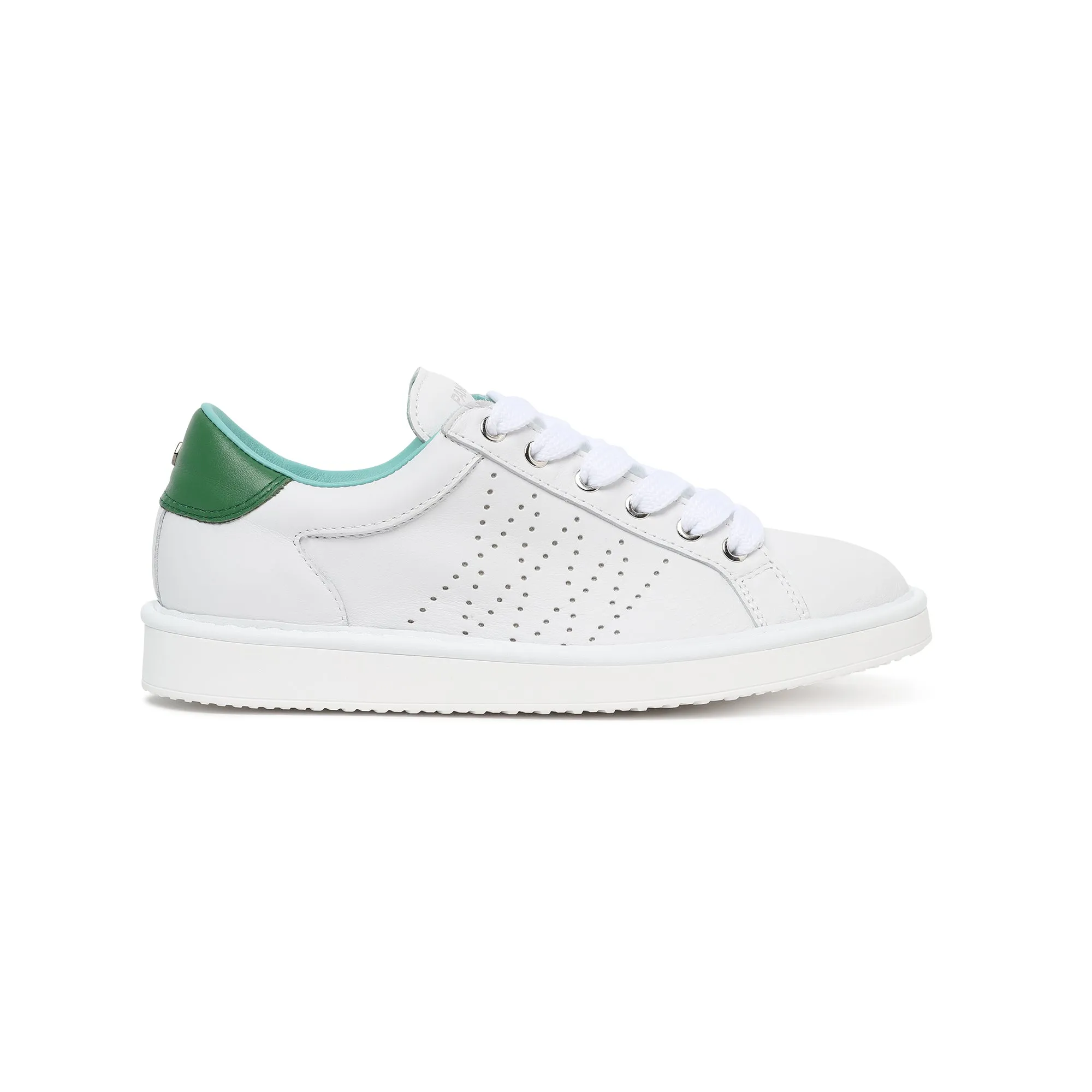 scarpe PANCHIC LACE-UP LEATHERWHITE-BOTTLE
