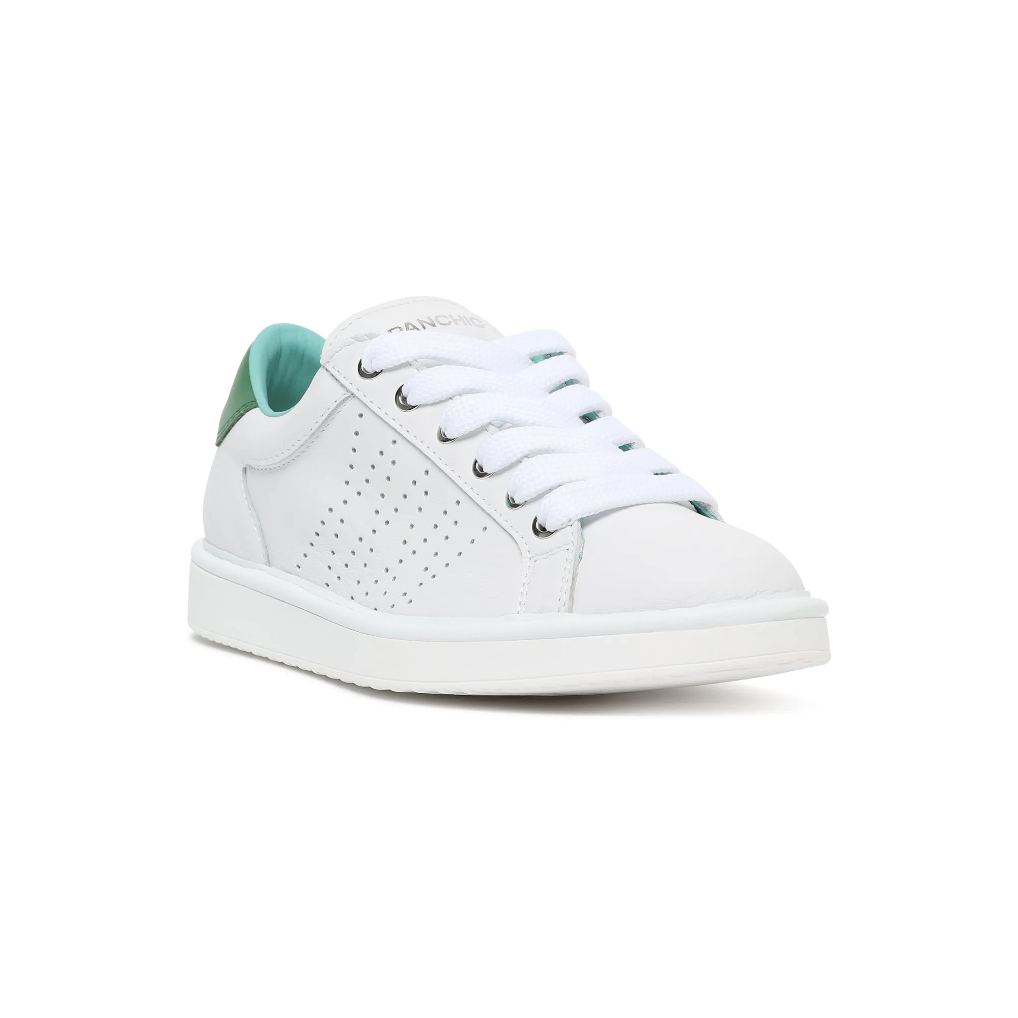 scarpe PANCHIC LACE-UP LEATHERWHITE-BOTTLE