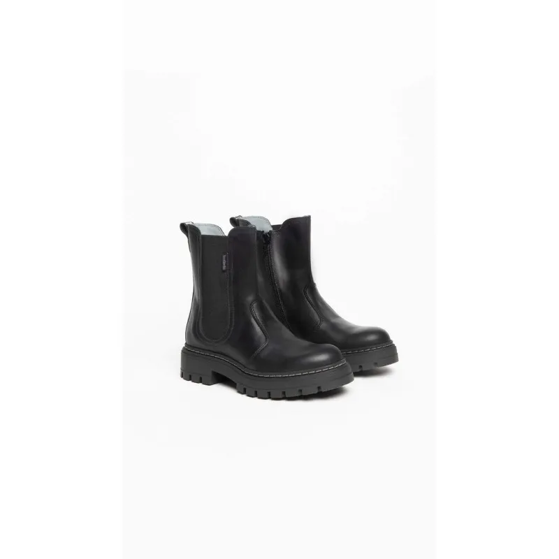 SCARPE TRONCHETTI DA BAMBINA NEROGIARDINI