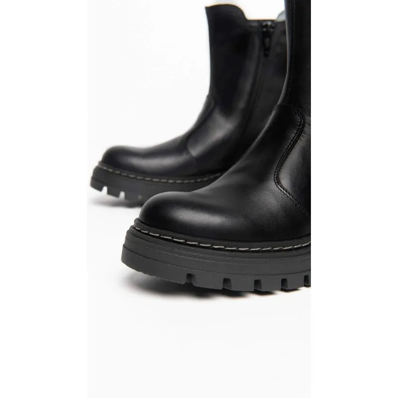 SCARPE TRONCHETTI DA BAMBINA NEROGIARDINI