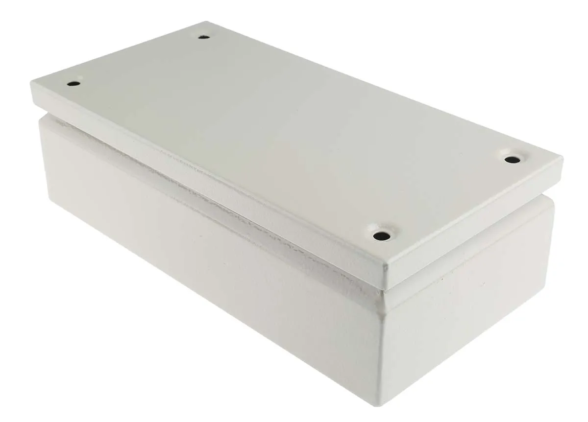 Scatola di derivazione RS PRO, Acciaio Grigio, 300 x 150 x 80mm, IP66