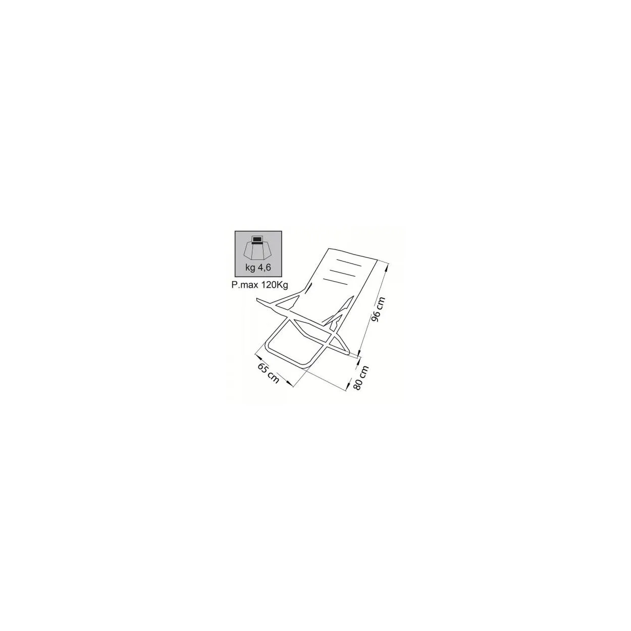 SDRAIO CANAPONE TELO OXFORD - BLU