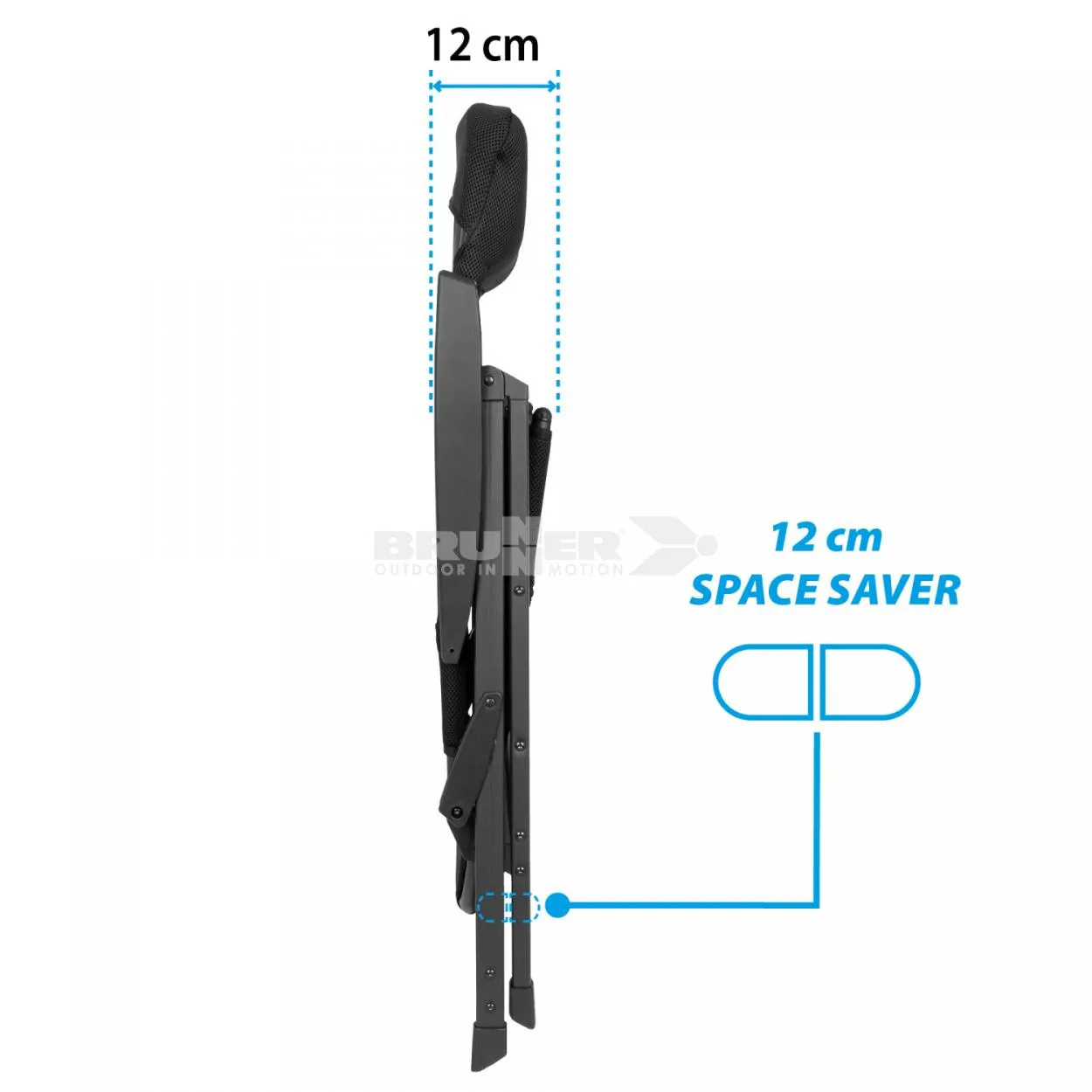 Sedia Skye 3D Pieghevole da Campeggio Brunner 0404063N.C06