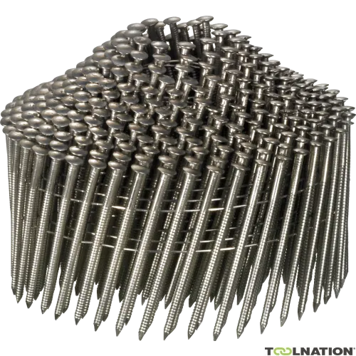 Senco Accessori SS21AGBC Anello SS a chiocciola Testa sferica 2,1 x 50 mm Acciaio inox / plastica rilegato 6000 pezzi