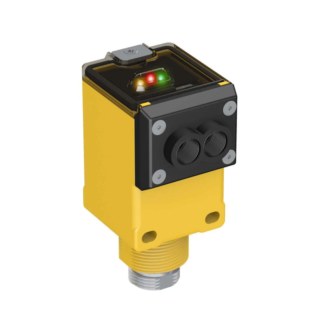 Sensore per fibre ottiche Banner, Singolo discreto, Mini - Stile QD integrale, Fibra di vetro, 90 → 250 V, IP67