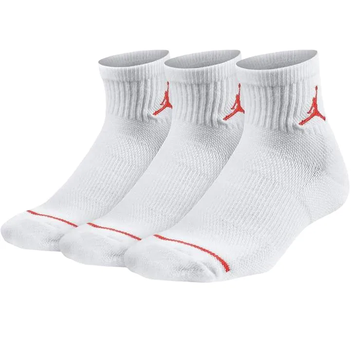 Set 3 paia di calzini bianchi con logo per bambini