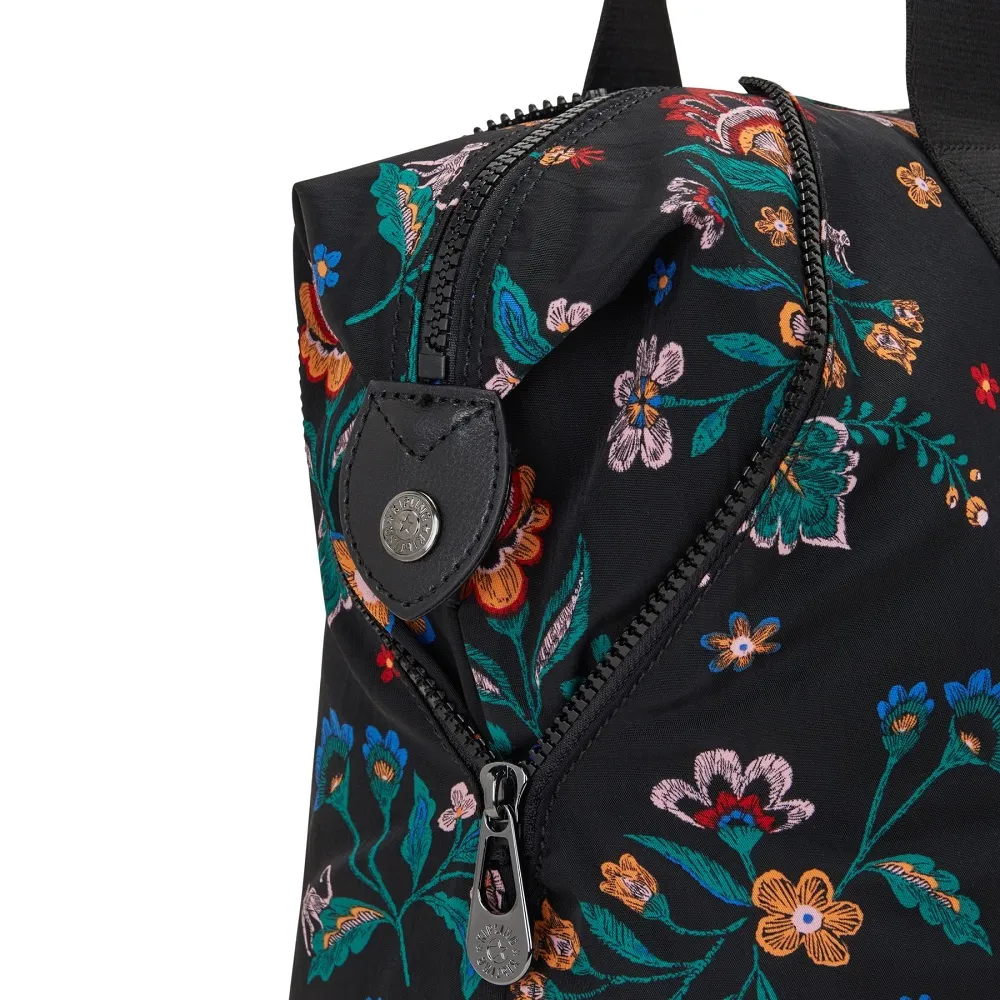 SHOPPING KIPLING ART M SHOPPER LARGE MULTIUSO KPKI78303NF1 FRIDA KAHLO FLOREAL