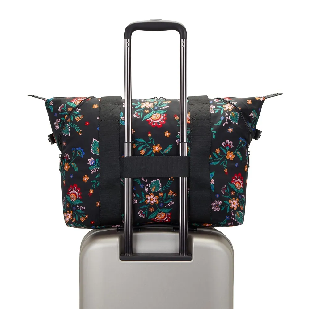 SHOPPING KIPLING ART M SHOPPER LARGE MULTIUSO KPKI78303NF1 FRIDA KAHLO FLOREAL