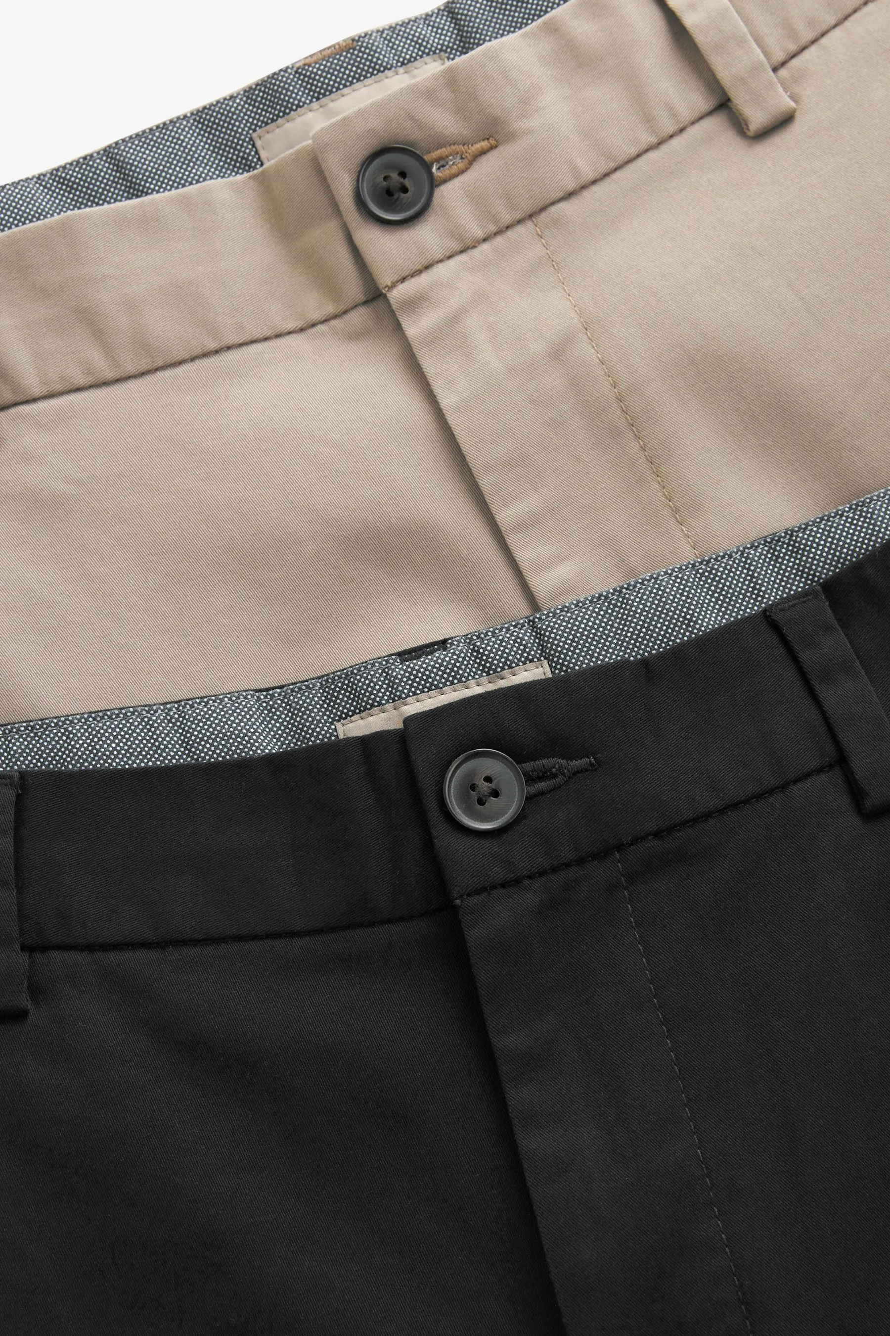 Shorts Pantaloni chino elasticizzati da 2 Confezione