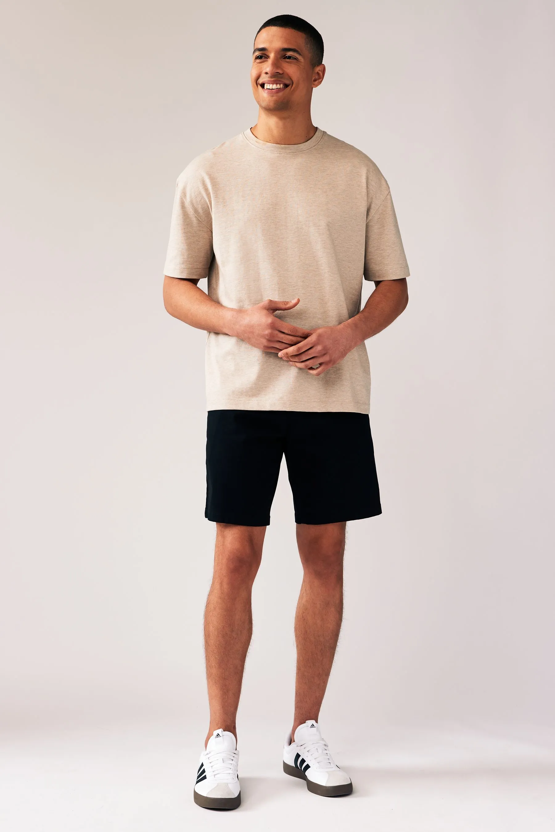 Shorts Pantaloni chino elasticizzati da 2 Confezione