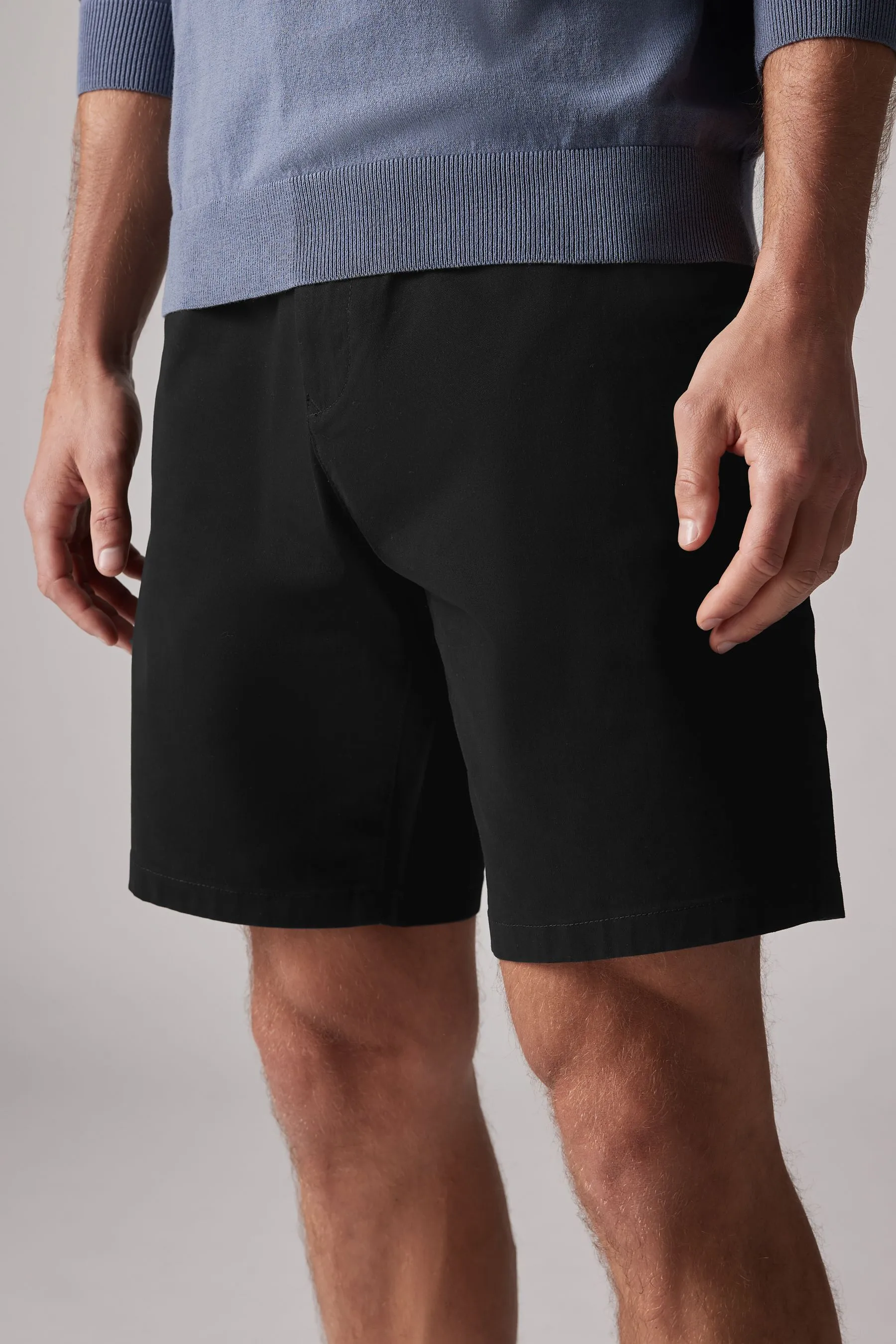 Shorts Pantaloni chino elasticizzati da 2 Confezione