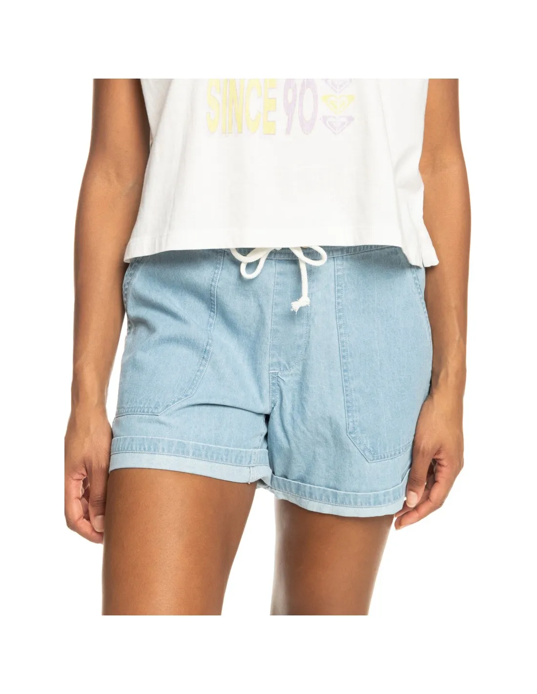 Shorts Roxy Milady Beach Regular Azzurro