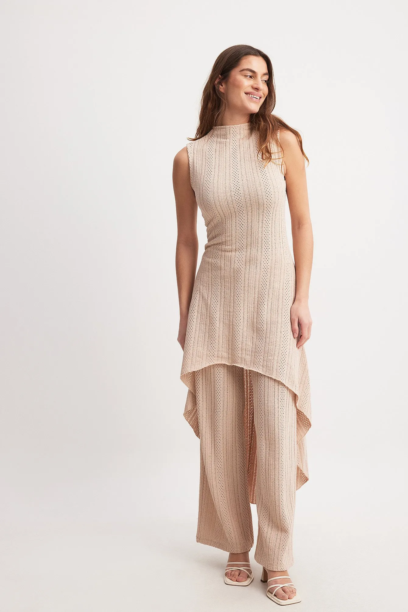 SLEEVELESS MIDI DRESS - Abito in maglia