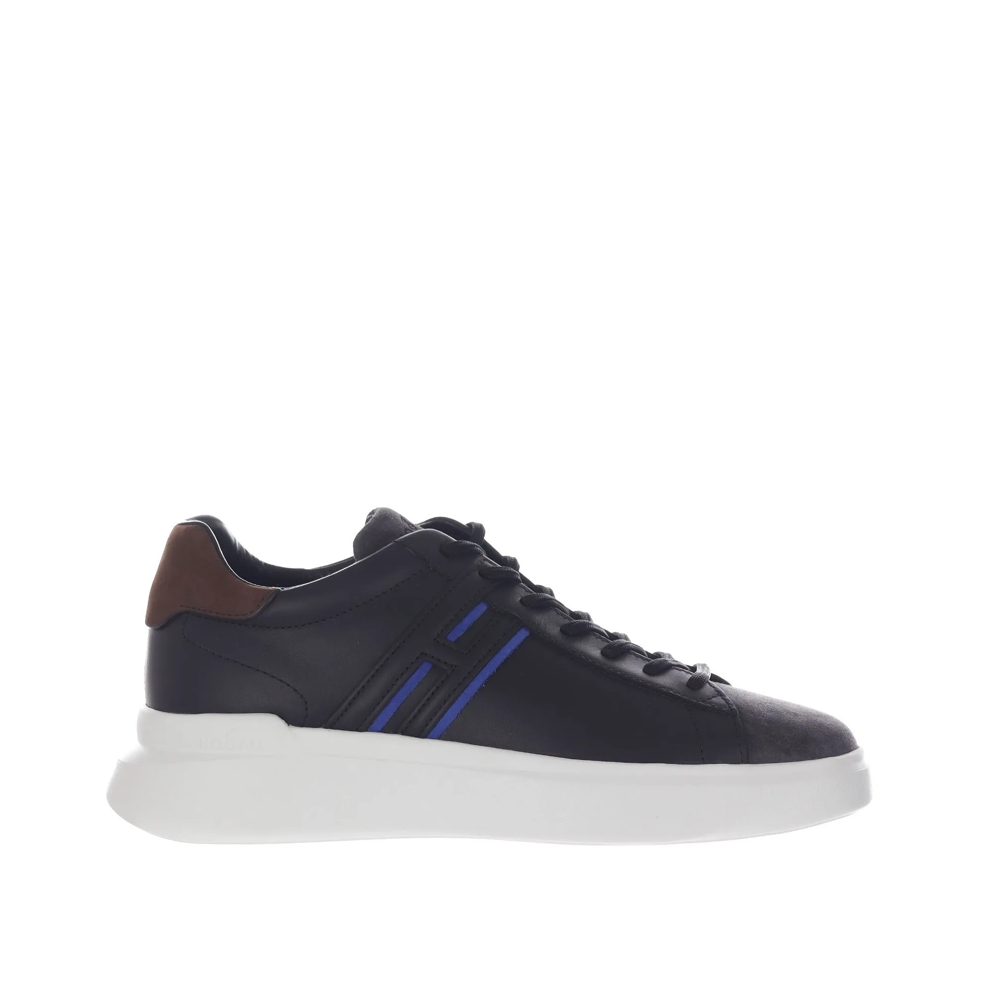 Sneaker h580 in pelle e camoscio