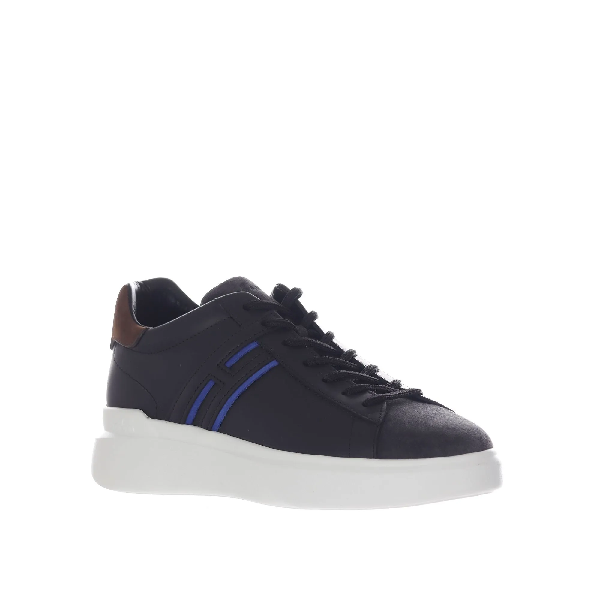 Sneaker h580 in pelle e camoscio