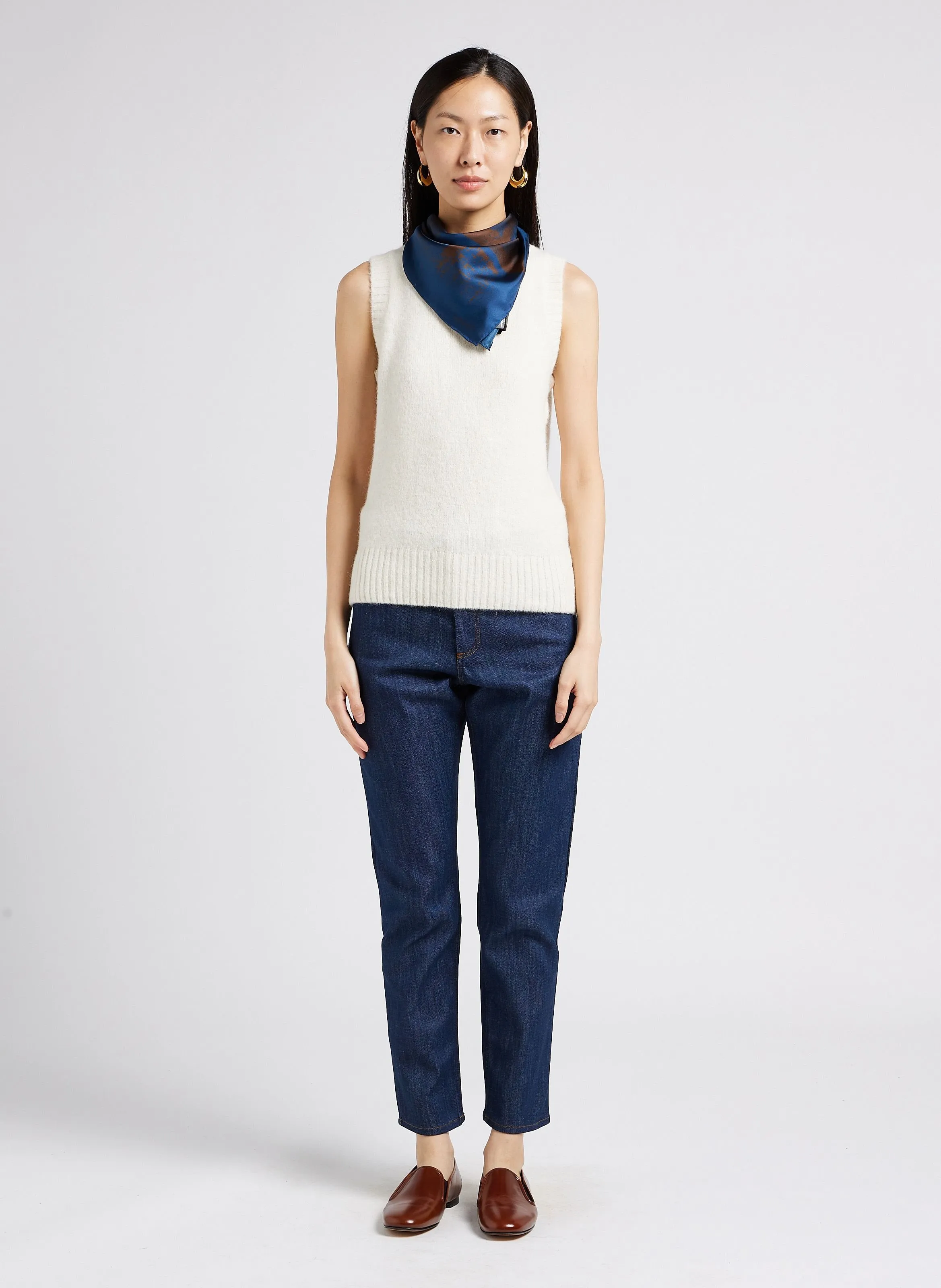 SOEUR   NAMASTE - Maglione scollo tondo in maglia morbida | Beige