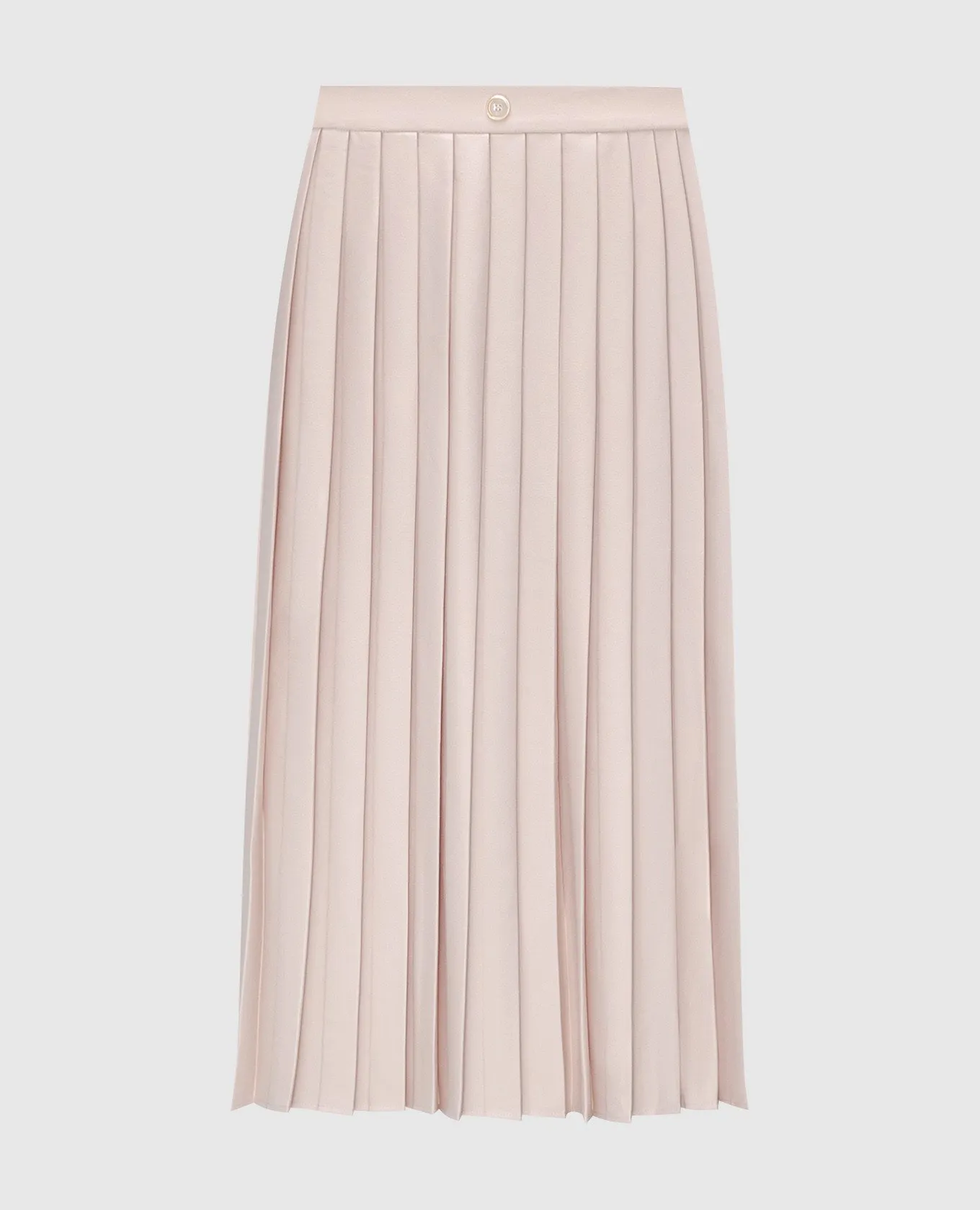 Solotre Gonna a pieghe beige M1R0041