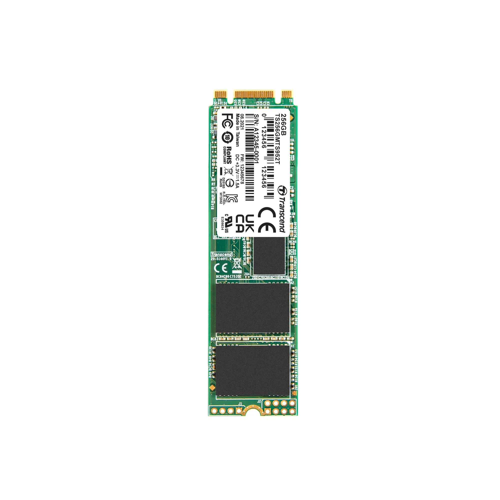 SSD Transcend Interno 256 GB SATA III 6 Gb/S