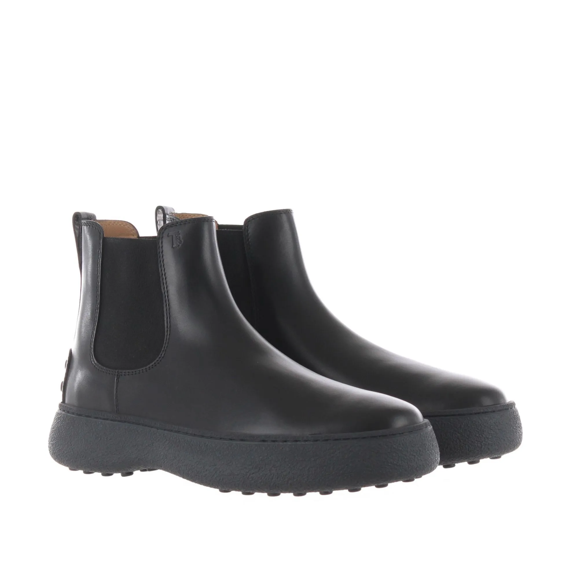 Stivaletto chelsea w.g. in pelle