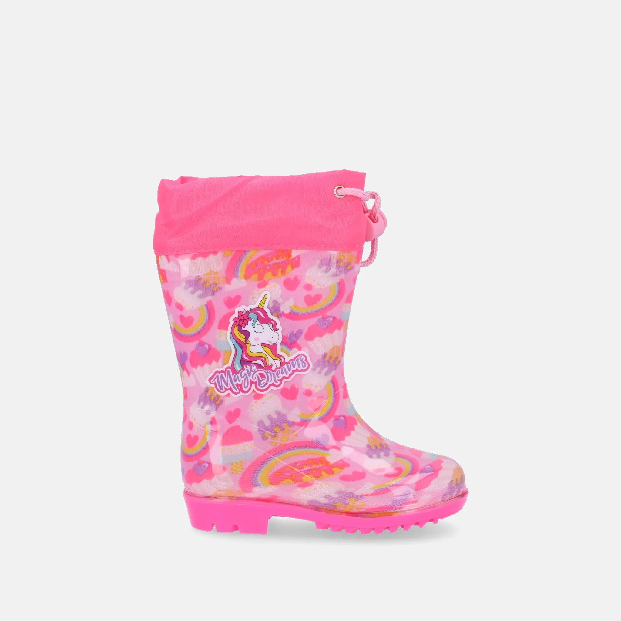 Stivali di gomma bambina Unicorno