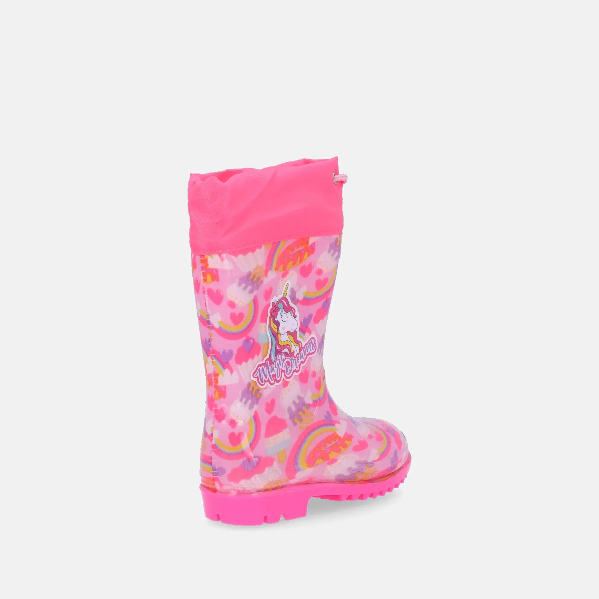 Stivali di gomma bambina Unicorno