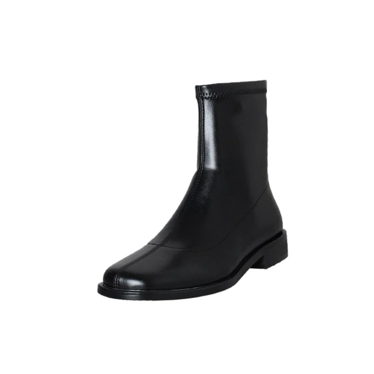 Stivali elasticizzati Stivaletti Scarpe con tacco basso Stivali da donna 2023 Stivaletti da donna bassi