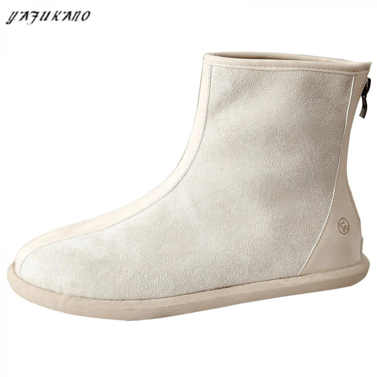 Stivali invernali da donna Stivaletti da donna Stivaletti corti Stivali piatti Stivali da donna Retro